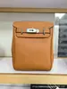 2026 Nueva Bolsa Kelly Unisex Bolsa de Pecho Bolso de Hombro de Alta Calidad Simple Versátil Bolsa de Cintura con Patrón de Lichi para Mujer