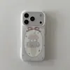 Funda de cono de koala a cuadros linda adecuada para el teléfono Apple 18Promax iPhone17Pro nuevo modelo 16/15