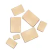 Navidad Rodajas Redondas de Madera para el Hogar Niños Accesorios de Rodajas de Madera Pintados a Mano DIY Pintura Graffiti Tablero Colgante de Madera Rodajas Finas de Madera