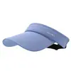 Nuevo Estilo Sombrero Visera de Seda de Hielo para Mujer, Sombrero Versátil de Protección Solar Moda Coreana, Gorra Visera para Deportes al Aire Libre para Hombre