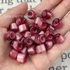 12X10MM Agujero Grande Resina Joyería Barril Cuentas DIY Pulsera Cadena de Teléfono Móvil Correa de Hombro Hebilla de Cuerda Hebilla de Ropa y Zapato