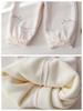 Pantalones Casuales de Invierno para Niña con Forro Polar Pantalones Elegantes de Encaje Pantalones de Invierno de Moda para Bebé Niña con Bordado Floral