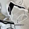 Ropa interior de algodón estilo japonés para niña, cómoda, deportiva, de tiro bajo, tipo funda sin costuras, transpirable, con entrepierna de algodón antibacteriano