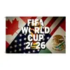 Banderas de Equipos de Fútbol del Mundial 2026 Transfronterizas, Artículos para Aficionados, Banderas Decorativas para Ambiente de Bar, Hecho a Medida