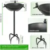 Amazon Transfronterizo Metal Jardín Patio Bebedero para Pájaros Comedero para Pájaros Hierro Forjado Soporte para Pájaros Periquito Pájaro Vivo