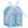 Nueva caja de dulces de amor hueco de espejo transfronterizo, caja de dulces colorida, cartón para fiesta de boda, feriado, en stock