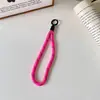Cadena de muñequera de cuerda corta para teléfono móvil, resistente y duradera, para montañismo, cámara, simple, audaz, llavero, antipérdida, cordón para teléfono móvil