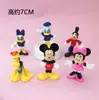Muñeca para mesa de postres Minnie Mickey, repostería, fiesta de cumpleaños, disfraz, Mickey Mouse, adornos para decoración de pastel de Mickey