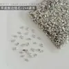 Rhinestones de Circonia Biselados de Fondo Plano 5A para Decoración de Uñas Mezcla de Mini Rhinestones Irregulares Decoraciones Blancas Súper Brillantes para Uñas Decoraciones de Rhinestone para Uñas Portátiles