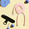 Cordón para Teléfono Móvil de 6 mm Se Puede Usar en Diagonal a Través de la Cuerda, Cordón Anti-Pérdida, Teléfono Móvil se Puede Llevar en la Espalda, Cuerda Larga Trenzada, Cordón para Hombro de Teléfono Móvil, Cadena para Teléfono Móvil