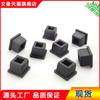 Wenhao Plugue de Vedação Quadrado de Silicone Resistente a Alta Temperatura Cabeça de Tubo de Aço Inoxidável Tampa de Bloqueio Cabeça de Tubo Galvanizado 20MM