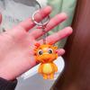 Llavero de Dragón Pequeño Brillante y Sonoro Llavero de Felicitaciones por Hacerse Rico Colgante Lindo para Bolso Colgante Pequeño para Puesto Regalo Pequeño