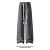 Outono de 2026 Novo Estilo Calça Reta de Veludo de Bambu Branco M-5XL HK26855-TeP28
