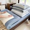 Juego de Tres Piezas para Cama de Dormitorio Estudiantil Sábana Individual de Algodón Puro Funda de Edredón Juego de Cuatro Piezas para Cama de Verano