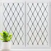 Calcomanías Electroestáticas Retro para Ventana de Baño Anti-Miradas Indiscretas Película para Vidrio Esmerilado Pegatinas Translúcidas Opacas para Ventana