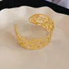 Pulsera Irregular Cóncava Transfronteriza Europea y Americana Estilo Frío Nicho Pulsera Moda Lujo Ligero Pulsera de Gama Alta para Mujer