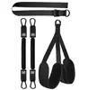 Cinturón de refuerzo para dominadas con barra horizontal, cinturón auxiliar de entrenamiento ajustable, cinturón elástico, equipo de fitness para interiores y hogar para hombres y mujeres