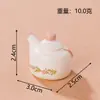 Decoración de cocina en miniatura de estilo boscoso, con lindas figuritas de resina y utensilios de cocina en miniatura, perfectos para casas de muñecas DIY y exhibiciones de mesa.