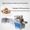 Máquina de embalagem de doces duros de leite de saco Máquina de embalagem de travesseiro de doces de leite Máquina de embalagem automática de disco