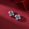 Preservación del color old notoginseng trébol de cuatro hojas plateado dios de la riqueza de cinco vías cuentas valientes accesorios para pulsera collar DIY cuentas hechas a mano