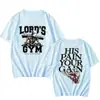 Camiseta Impresa Su Dolor Tu Ganancia Lord Gimnasio Hombre Fuerte Gráfico Camiseta Streetwear Hip Hop