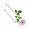 Ramo de rosas artificiales para bodas, hoteles, decoración de plantas, paisajismo, adornos de escritorio para interiores.