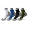 Calcetines Deportivos para Hombre, Estilo Primavera y Otoño, Media Pantorrilla, Planta de Felpa, Calcetines para Maratón al Aire Libre para Hombre, Calcetines de Senderismo, Zhuji