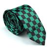 Moda Casual Británica Coreana 5CM Moderna Hombres y Mujeres Estudiantes Corbata Delgada Estrecha Estampado de Cuadros Lunares Rayas