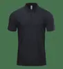 Polo Esportivo Desang Tecido Nuvem Gola Lapela Manga Curta Seda Gelo Proteção Solar Absorção de Umidade Alta Elasticidade Proteção Solar Roupa de Trabalho Polo