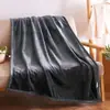 Manta de franela para las cuatro estaciones manta para siesta y ocio manta de vellón de coral para aire acondicionado manta de vellón de doble cara colcha pequeña para el aula sábana