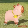 Nuevo y lindo perro corgi famoso en internet, globo animal de papel de aluminio con ruedas para niños, adecuado para puestos de mercado nocturno y venta al por mayor