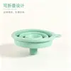 Funil de Silicone Pequeno Divertido Boca Pequena Dobrável Vazamento de Óleo Vazamento de Vinho Mini Dosador de Óleo Fácil de Limpar Funil Líquido para Temperos