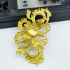 Accesorios de joyería de bricolaje de mariposa tridimensional de doble capa, horquilla de estilo antiguo, paso a paso, Hanfu, materiales hechos a mano, venta directa de fábrica