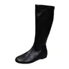 Botas Largas Elásticas Adelgazantes de Punta Redonda para Mujer, Nuevas de Otoño/Invierno 2026, Botas Altas Adelgazantes de Moda Retro con Temperamento