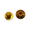 Accesorios de Modificación para Motocicleta Tornillos para Disco de Freno M8 Cabeza Hexagonal Plana Convexa Punta Titanio Quemado Aleación de Aluminio Tornillos Transfronterizos