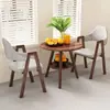 Mesa de chá e cadeiras para varanda, mesa e cadeiras simples para sala de jantar em casa, mesa redonda pequena de camada dupla, conjunto de mesa e cadeiras de lazer para loja de milk tea, mesa e cadeiras para reunião