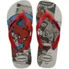 Chinelos Havaianas (licenciado) Marvel Clássicos 43/4 Preto