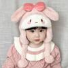 Gorro de Bebé Invierno Súper Lindo Engrosado Gorro Esponjoso para Bebé Protectores de Orejas Otoño e Invierno Cálido a Prueba de Viento Tesoro Gorro Leifeng para Hombre y Mujer