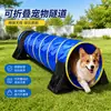 Túnel para Mascotas con Saco de Arena Fijo para Entrenamiento al Aire Libre, Plegable, Engrosado, Impermeable, Estable y Portátil para Gateo de Perros, En Stock