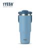 Tyeso Nuevo Bolso de Gran Capacidad Vaso Termo Deportivo para Exteriores para Coche para Mantener el Frío Vaso para Café de Doble Bebida