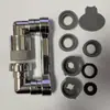 Grifo de Cocina Caño Giratorio Aireador Antisalpicaduras Extensor Dispositivo Espumador Boquilla con Filtro