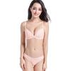 Conjunto de sujetador sin aros de acero sin costuras, ropa interior de encaje sexy, copa triangular de algodón fino, fabricantes al por mayor, nuevas explosiones de primavera y verano