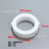 Set de Abertura para Tubería de Gas y Desagüe de Gabinete de Plástico Blanco de una y Doble Cara Anillo de Drenaje para Abertura de Fregadero Desagüe