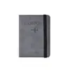 Porta-Passaporte Anti-Roubo Capa com Bloqueio Rfid Organizador de Documentos Porta-Cartão Bancário Porta-Crachá de Viagem Porta-Passaporte Anti-Roubo