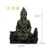 Venta al por mayor Acuario Paisajismo Feng Shui Zen Serie de Estatuas de Buda Antiguo Adornos de Roca Artificial de Resina para Acuario Estilo Zen