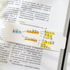 Marcador multifuncional, cuaderno, índice, pequeño libro, para que los estudiantes puedan rasgar pegatinas creativas para notas.