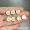 Raíz de Astas de Porcelana Alta Estrella Luna Nube Cola de Pez Accesorios DIY Cuerda de Mano Tejida a Mano Collar Cuentas Budistas