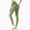 Pantalones deportivos de fitness sin costuras de nueve puntos para mujer, estilo europeo y americano, tela cepillada, secado rápido, ajustados, de cintura alta, levanta glúteos, para exportación