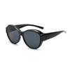 Set de Gafas de Sol Estilo Nuevo Se Pueden Usar con Gafas para Miopía para Mujer, Estilo de Conducción Polarizadas Anti-UV, y Gafas de Sol