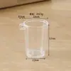 Mini Taza de Plástico DIY para Comida y Juguetes Japoneses y Coreanos, Mini Taza, Taza para Helado Sundae, Taza para Pudín, Taza para Cerveza y Jugo